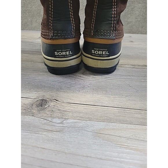 Sorel Joan of Arctic Waterproof Boots NL1540-256 Women's Size 6 Brown Leather - Picture 6 of 14
